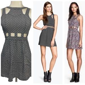 Flirty Cutout Peek a Boo Waist Dress